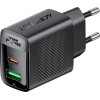 Acefast Network Charger GaN USB-A / USB-C PD 30W - Black - (A98)