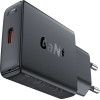 Acefast PD 20W GaN USB-C Ultra Slim Wall Charger - Black - (A65)