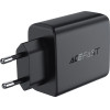 Acefast PD 45W GaN charger 2 x USB-C + 2 x USB-A with 4 ports - black - (A61)