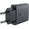 Acefast PD 30W GaN USB-A USB-C ultra slim wall charger - black - (A69)