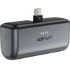 Acefast Powerbank 5000mAh USB-C (male) / USB-C (female) PD 20W - black - (M9)
