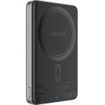 Acefast Powerbank M12-10000 PD20W ultra-slim, MagSafe compatible - black - (M12)