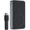 Acefast Powerbank Magnetic 2x USB-C PD 30W with 15W Inductive Charging and USB-C Cable - Black - (M10)