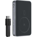 Acefast Powerbank Magnetic 2x USB-C PD 30W with 15W Inductive Charging and USB-C Cable - Black - (M10)