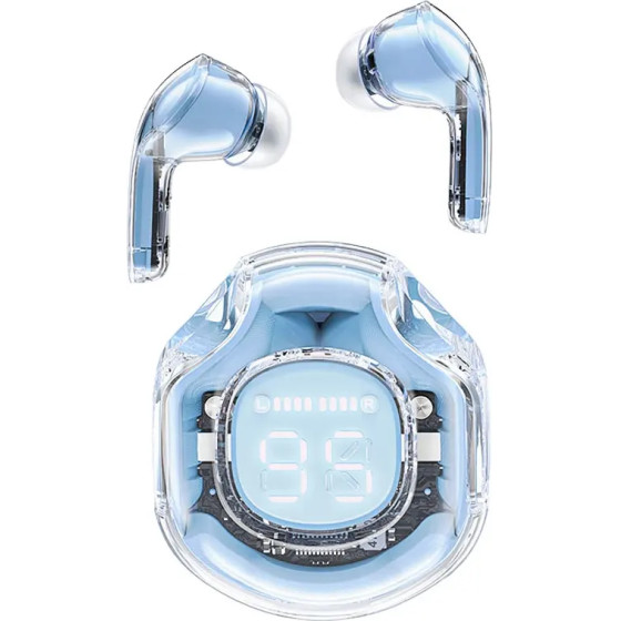 Acefast T8 TWS Bluetooth Wireless Headphones - Light Blue - (T8-blue)