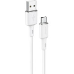 Acefast USB cable - USB Type C 1.2m, 3A white (C2-04 white) - (C2-04-A-C white)