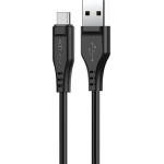 Acefast USB cable - USB Type C 1.2m, 3A black (C3-04 black) - (C3-04-A-C black)