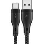 Acefast USB-A / USB-C 3A cable 1.2m - black - (C8-04)