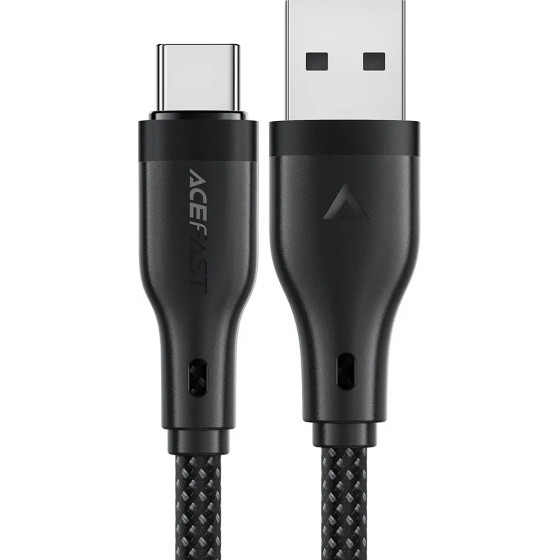 Acefast USB-A / USB-C 3A cable 1.2m - black - (C8-04)