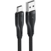 Acefast USB-A / USB-C 3A cable 1.2m - black - (C8-04)