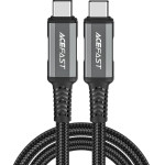 Acefast USB-C / USB-C USB4 PD3.1 cable 5A 1m - gray-black - (C1-09)