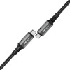Acefast USB-C / USB-C USB4 PD3.1 cable 5A 1m - gray-black - (C1-09)