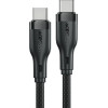 Acefast USB-C / USB-C 60W 3A cable - black - (C8-03)