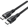 Acefast USB-C / USB-C 60W 3A cable - black - (C8-03)