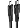 Acefast USB-C / USB-C 60W 3A cable - black - (C8-03)