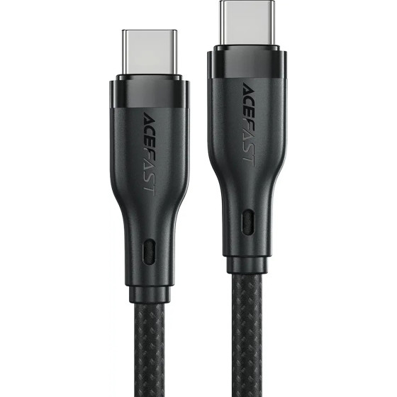 Acefast USB-C / USB-C 60W 3A cable - black - (C8-03)