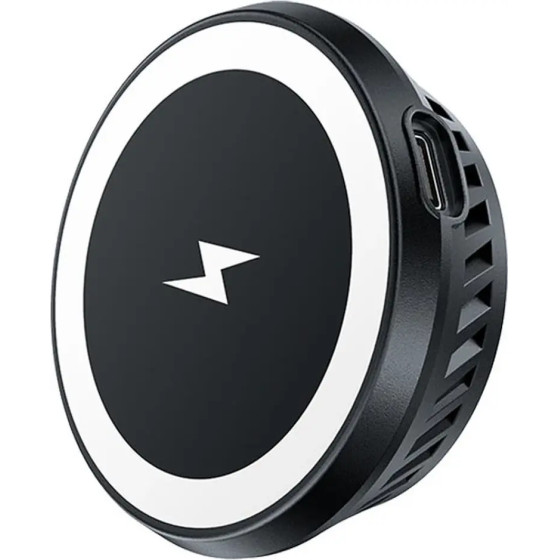 Acefast wireless induction charger with dark gray cooling system - (E2)