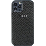 Audi Carbon Fiber iPhone 12/12 Pro 6.1 black/black hardcase AU-TPUPCIP12P-R8/D2-BK - (AUDI000012-0)