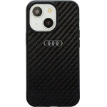 Audi Carbon Fiber iPhone 14 6.1'' black/black hardcase AU-TPUPPCIP14-R8/D2-BK - (AUDI000015-0)