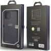 Audi Carbon Fiber iPhone 14 6.1'' black/black hardcase AU-TPUPPCIP14-R8/D2-BK - (AUDI000015-0)
