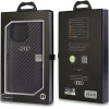 Audi Carbon Fiber iPhone 14 Pro 6.1 black/black hardcase AU-TPUPCIP14P-R8/D2-BK - (AUDI000016-0)