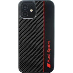 Audi Carbon Fiber Stripe iPhone 11 / Xr 6.1 black/black hardcase AUS-TPUPCIP11-R8/D1-BK - (AUDI000004-0)