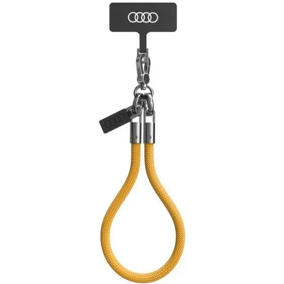 Audi Crossbody Lanyard Universal 28cm x 8mm - Yellow - (AUDI000160-0)