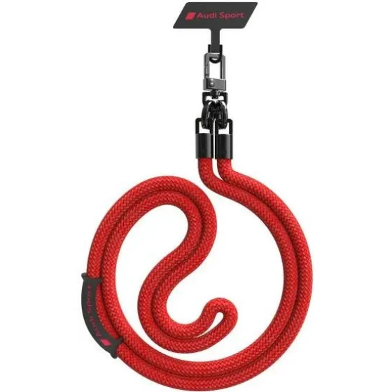 Audi Crossbody Universal Leash 120cm x 10mm - Red - (AUDI000154-0)