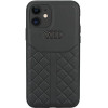 Audi Genuine Leather iPhone 11 / Xr 6.1 black/black hardcase AU-TPUPCIP11R-Q8/D1-BK - (AUDI000025-0)