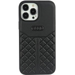 Audi Genuine Leather iPhone 13 Pro Max 6.7 black/black hardcase AU-TPUPPCIP13PM-Q8/D1-BK - (AUDI000028-0)