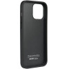 Audi Genuine Leather iPhone 13 Pro / 13 6.1 black/black hardcase AU-TPUPCIP13P-Q8/D1-BK - (AUDI000027-0)