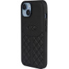 Audi Genuine Leather iPhone 14 6.1 black/black hardcase AU-TPUPPCIP14-Q8/D1-BK - (AUDI000029-0)