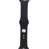 Audi Geometric Pattern Silicone Watch Strap for Apple Watch 40 / 41 / 42 mm - black - (AUDI000209-0)