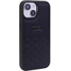 Audi GT Synthetic Leather case for iPhone 15 Plus - black - (AUDI000040-0)