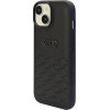 Audi GT Synthetic Leather case for iPhone 15 Plus - black - (AUDI000040-0)