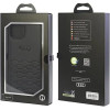 Audi GT Synthetic Leather case for iPhone 15 Plus - black - (AUDI000040-0)