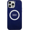 Audi IML Big Logo MagSafe case for iPhone 13 Pro Max - blue - (AUDI000080-0)