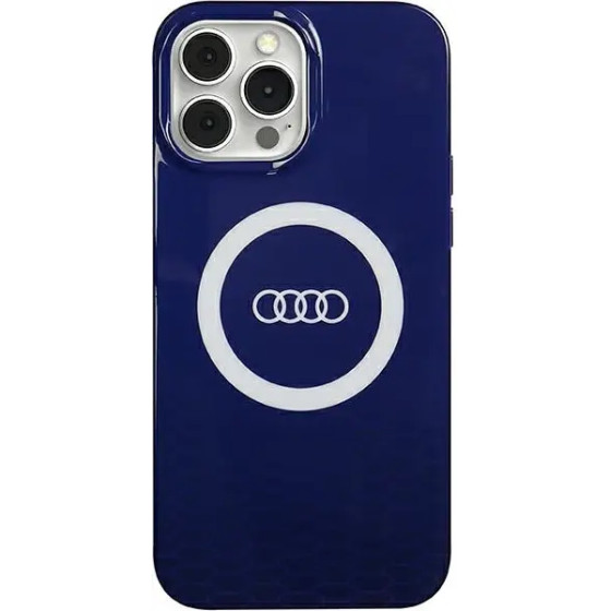 Audi IML Big Logo MagSafe case for iPhone 13 Pro Max - blue - (AUDI000080-0)