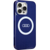 Audi IML Big Logo MagSafe case for iPhone 13 Pro / 13 - blue - (AUDI000079-0)