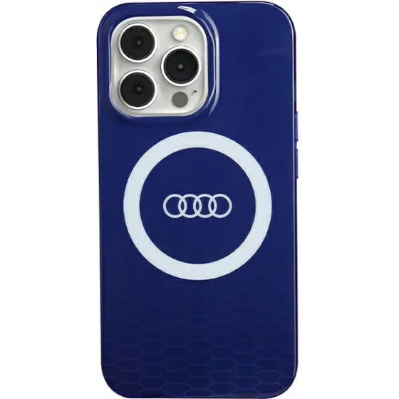 Audi IML Big Logo MagSafe case for iPhone 13 Pro / 13 - blue - (AUDI000079-0)