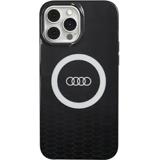 Audi IML Big Logo MagSafe case for iPhone 13 Pro Max - black - (AUDI000072-0)