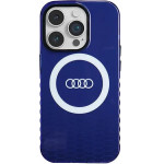 Audi IML Big Logo MagSafe case for iPhone 14 Pro - blue - (AUDI000081-0)