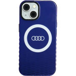 Audi IML Big Logo MagSafe case for iPhone 15 / 14 / 13 - blue - (AUDI000083-0)