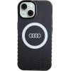 Audi IML Big Logo MagSafe case for iPhone 15 / 14 / 13 - black - (AUDI000075-0)