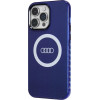 Audi IML Big Logo MagSafe case for iPhone 14 Pro Max - blue - (AUDI000082-0)