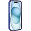 Audi IML Big Logo MagSafe case for iPhone 15 Plus / 14 Plus - blue - (AUDI000084-0)