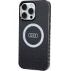 Audi IML Big Logo MagSafe case for iPhone 15 Pro Max - black - (AUDI000078-0)
