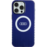 Audi IML Big Logo MagSafe case for iPhone 15 Pro Max - blue - (AUDI000086-0)