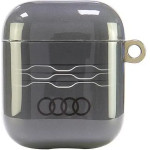 Audi IML Geometric Pattern Case for AirPods 1 / 2 - Gray - (AUDI000173-0)
