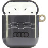 Audi IML Geometric Pattern Case for AirPods 1 / 2 - Gray - (AUDI000173-0)